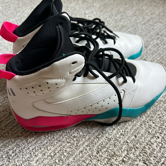 Jordan Lift Off South Beach White and Pink Sneakers - Picture 2 of 14